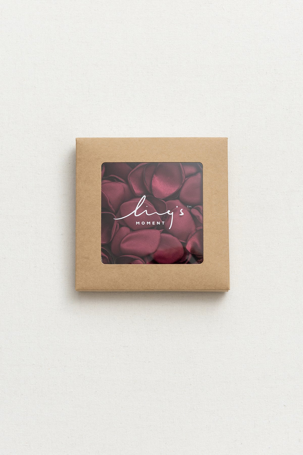 Silk Rose Petals in Romantic Marsala