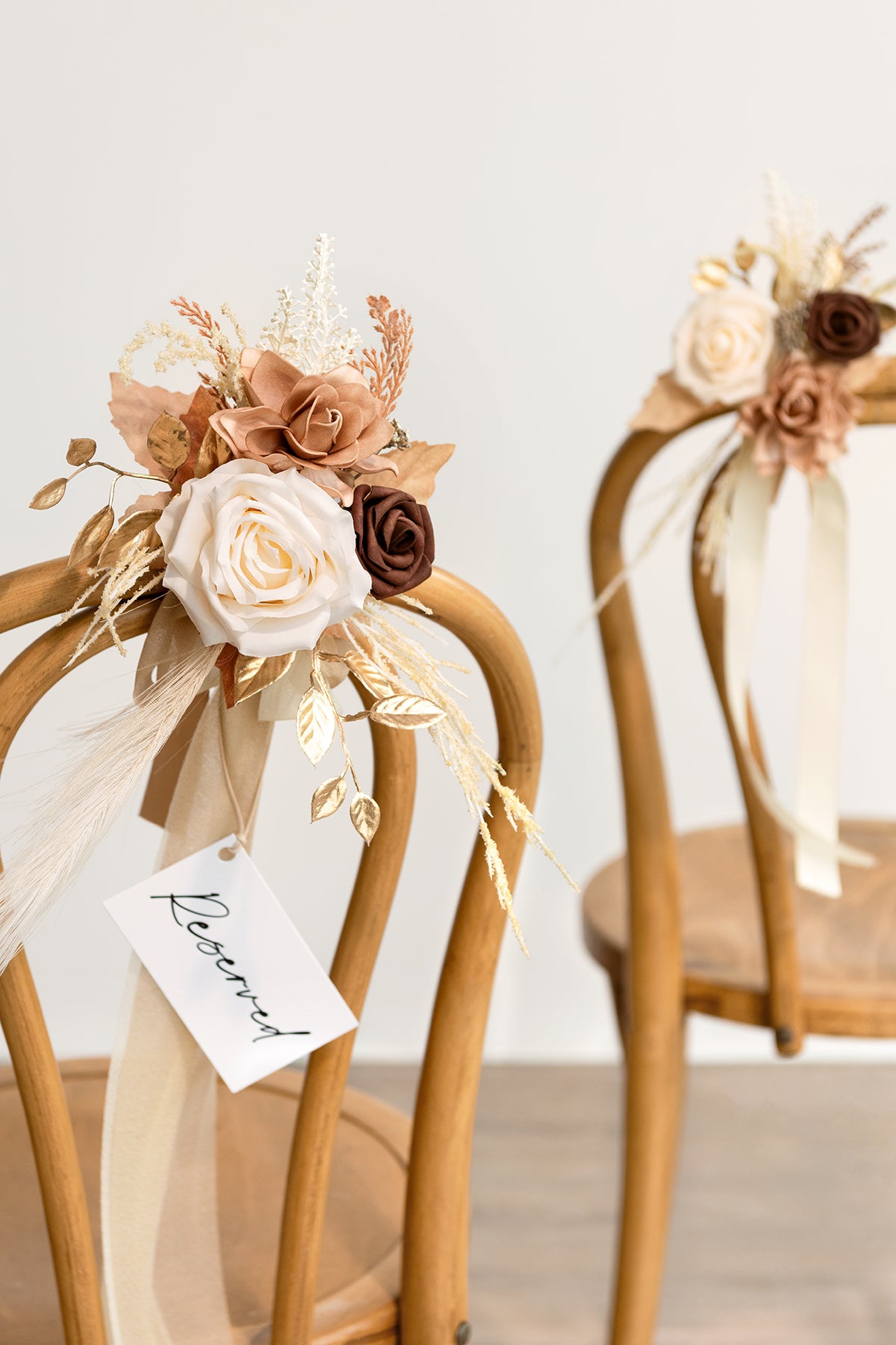 Aisle & Chair Decor in Rust & Sepia