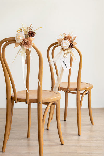 Aisle & Chair Decor in Rust & Sepia