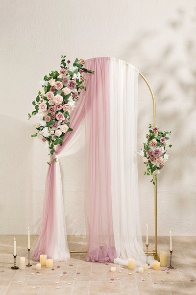 Single Arch Decor Pack in Dusty Rose & Cream