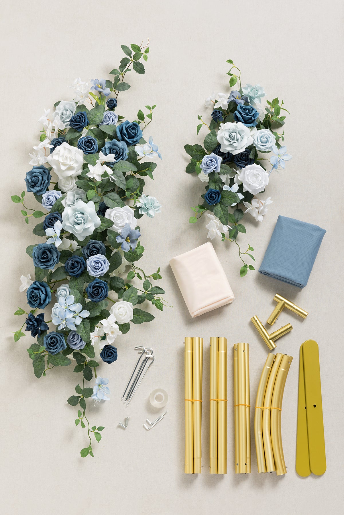 Single Arch Decor Pack in Dusty Blue & Navy