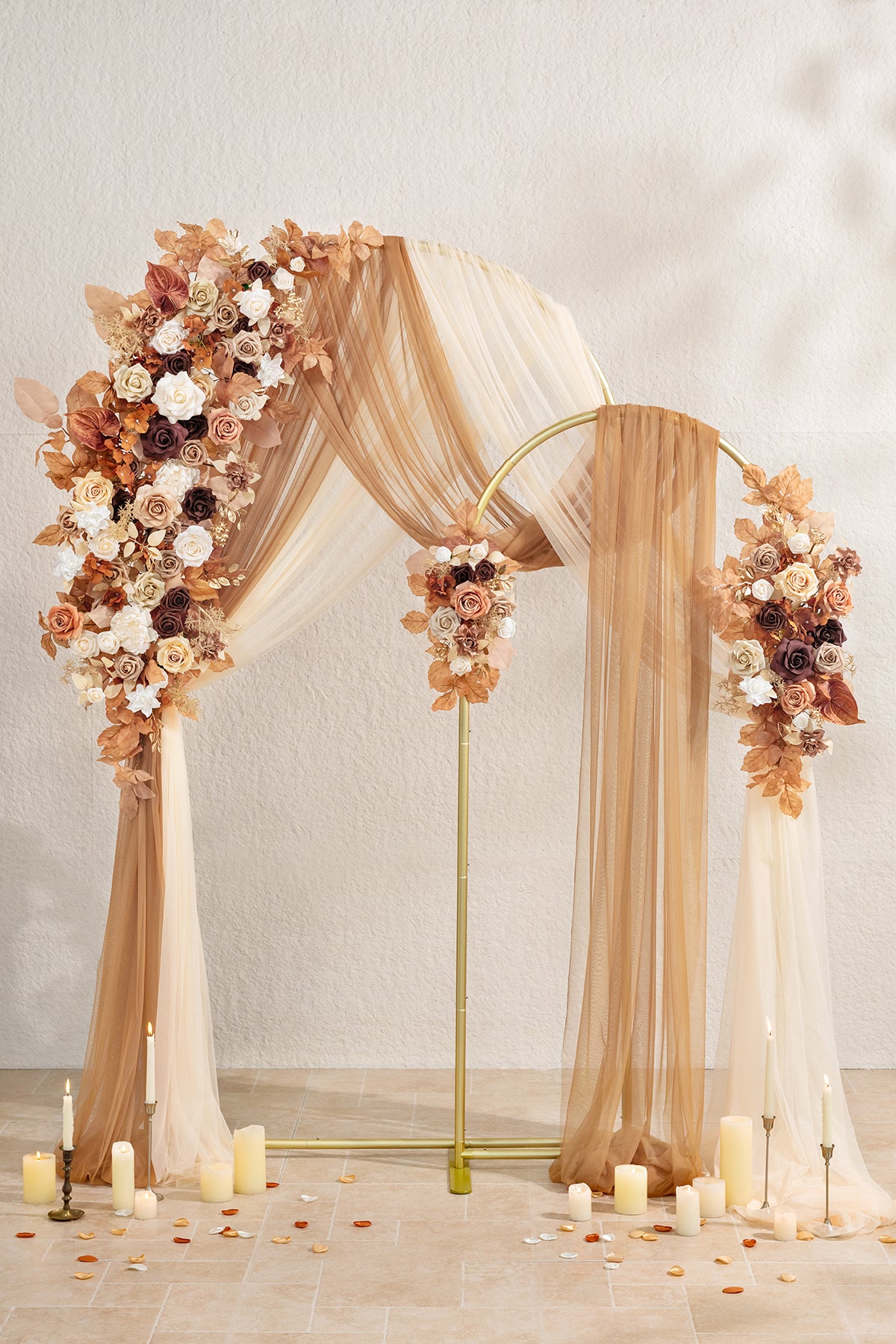 Double Arch Decor Pack in Rust & Sepia