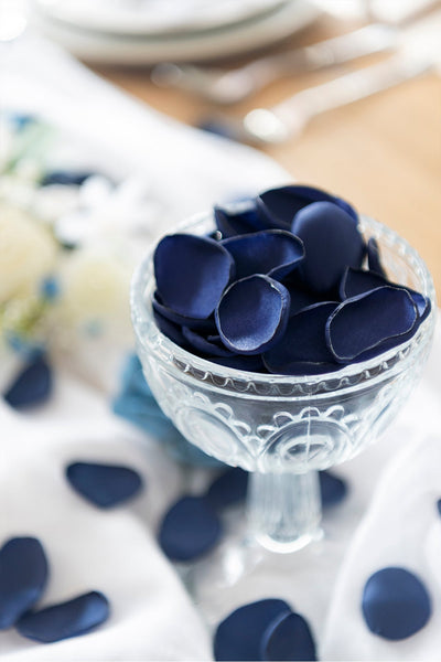 Pre-Arranged Wedding Flower Packages in Dusty Blue & Navy