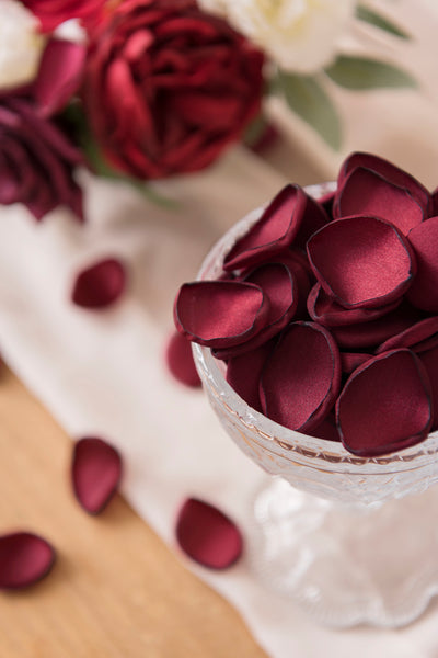 Pre-Arranged Bridal Flower Packages in Romantic Marsala