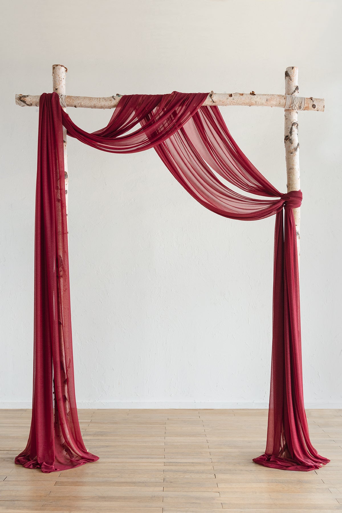 Wedding Arch Draping Fabric 1 Panel Solid Color Wedding Arch
