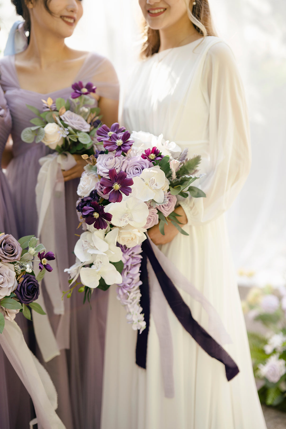 Cascading offers Bouquet Purple and Lavender