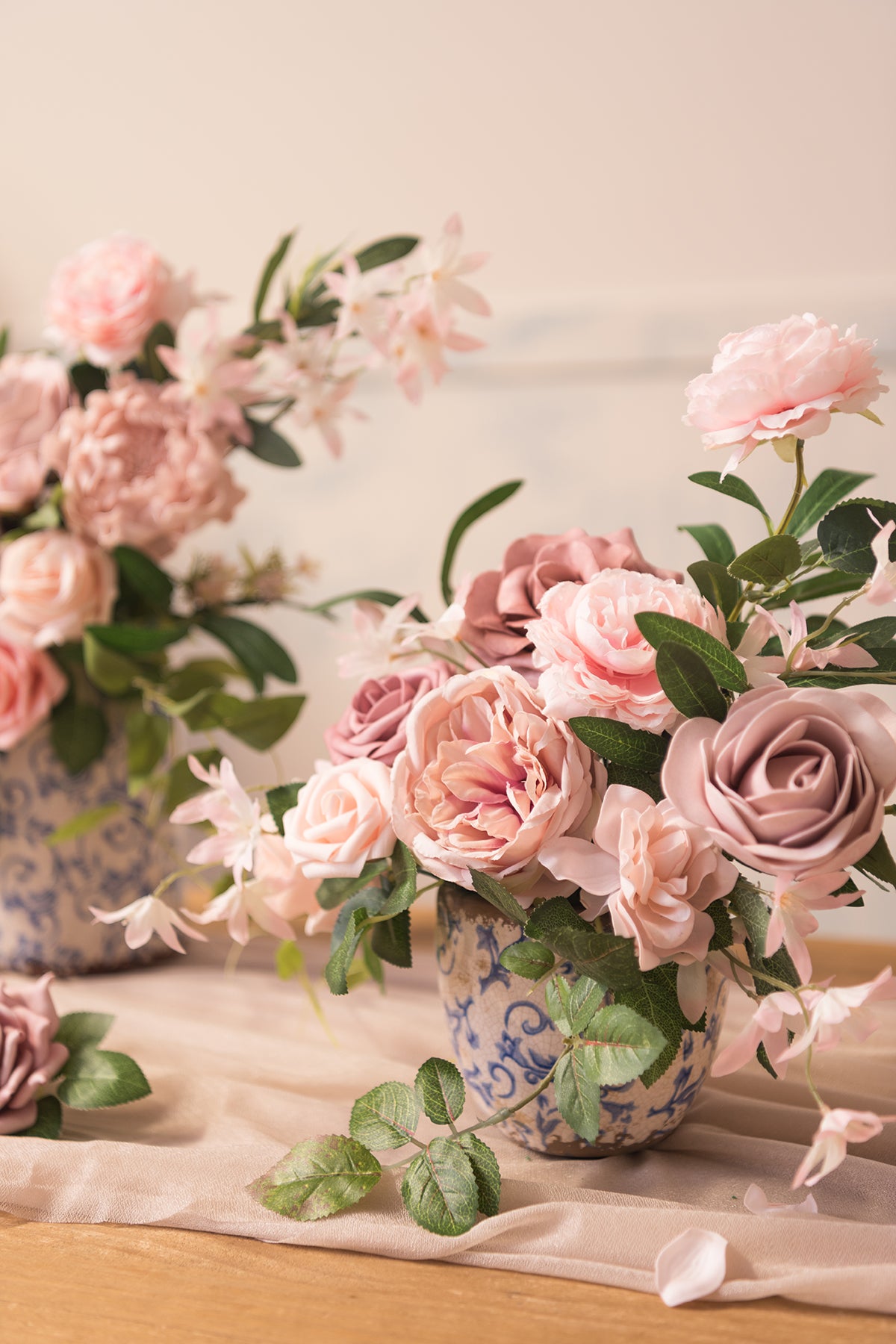 Louis Vuitton Silk Floral Purse Centerpiece – Designs by Ginny
